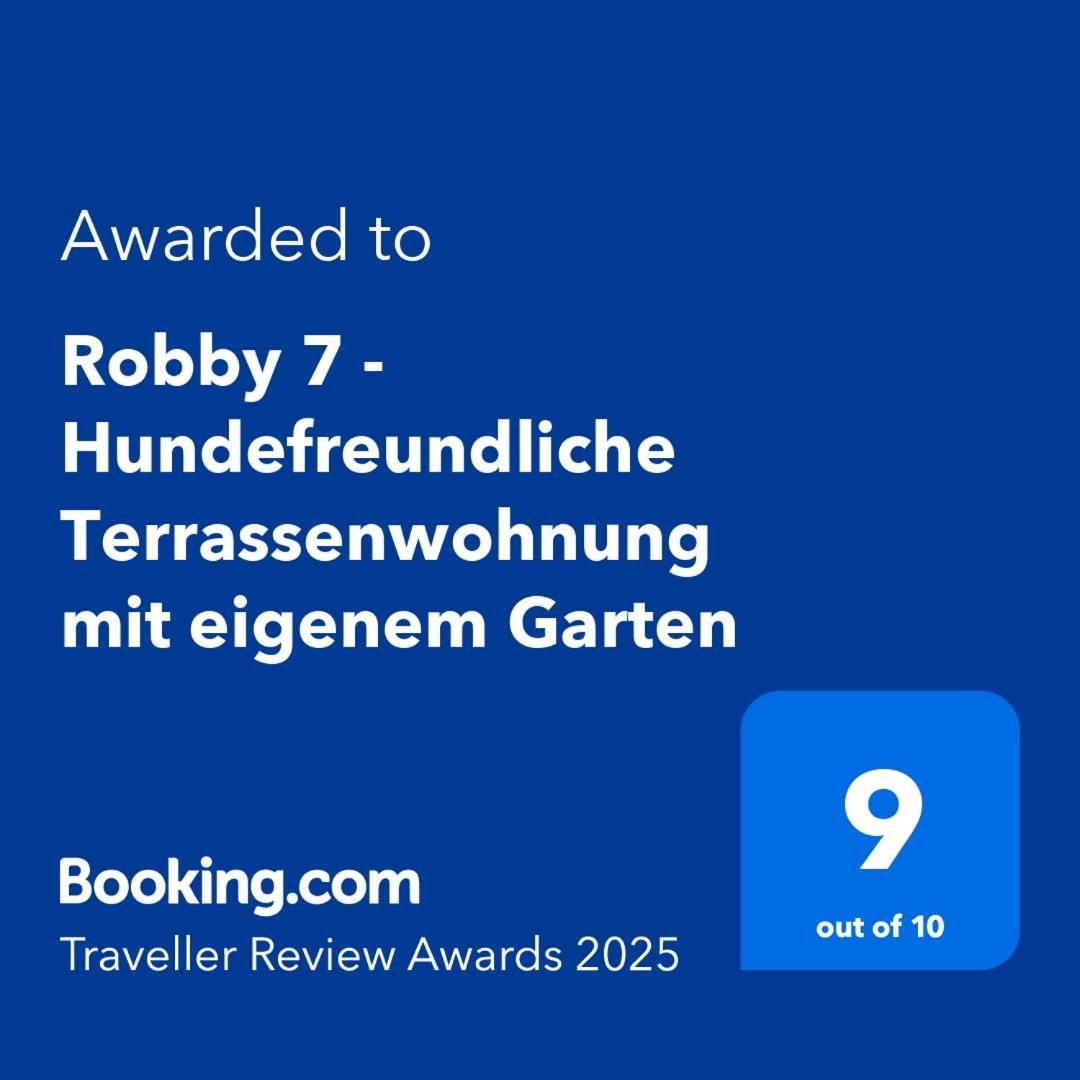Robby 7 - Hundefreundliche Terrassenwohnung Mit Eigenem Garten Wangerooge Exterior photo